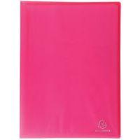 Lot de 12 Protège-doc. en PP semi rigide Chromaline 60 vues A4 rouge - Image principale