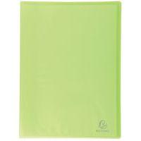 Lot de 12 Protège-doc. PP semi-rigide soudés 80 vues A4 vert - Image principale