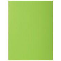 Lot de 5 paquets de 50 chemisess 2 rabats ROCK''S 210 - 24x32cm vert - Image principale