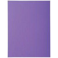 Lot de 5 paquets de 50 chemisess 1 rabat ROCK''S 210 - 24x32cm violine - Image principale