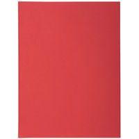 Lot de 5 paquets de 50 chemisess 2 rabats SUPER 210 - 24x32cm - rouge - Image principale