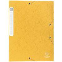 Lot de 10 Bte de class. Cartobox Dos 40mm cte lustrée A4 jaune - Image principale