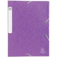 Lot de 25 Bte de class. Cartobox Dos 25mm cte lustrée A4 mauve - Image principale