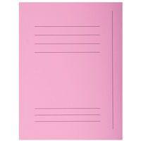 Lot de 5 paquets de 50 chem. imprimées 3 rabats Super 210 Couleur rose - Image principale