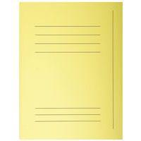 Lot de 5 paquets de 50 chem.  imprim. 3 rabats Super 210 Couleur jaune - Image principale