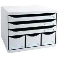 Store-box maxi 6 tiroirs gris lumière - Image principale