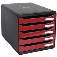 Big-box plus noir/rouge carmin glossy - Image principale