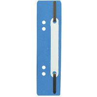 Lot de 250 Fixe-dossiers à lamelle polypropylène bleu - Image principale