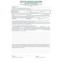 Lot de 50 Liasses Acte de caution (tous contrats sauf 50E) - Image principale