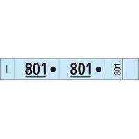 Lot de 20 Carnet 50 tickets vestiaires num 3 volets 20x3cm - Image principale
