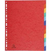 Lot de 15 Intercalaires carte lustrée 400g 12 positions - A4 maxi thumbnail image 4