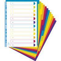 Lot de 15 Intercalaires en polypropylène 12 positions Campus - A4 Maxi - Image 3