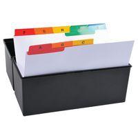 Lot de 10 Intercal. a Bte à fiches, imprimés de A à Z 25 compart A6 - Image 2