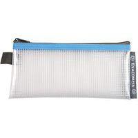 Lot de 10 Pochette à fermeture éclair plast. souple Stylos col. assort thumbnail image 2