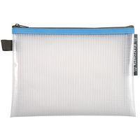 Lot de 10 Pochette à fermeture éclair en plast. souple A5 col. assort. thumbnail image 3