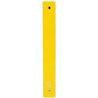 Lot de 20 Classeur rembordé polypropylène 4 anneaux 30mm - A4 - Jaune thumbnail image 2
