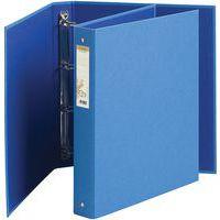 Lot de 10 Class. rembordé papier 4 anneaux 30mm Forever A4 Bleu foncé - Image 4