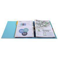 Lot de 10 Class. Prem'Touch int. et ext. en PP Dos 80mm A4 Bleu clair thumbnail image 2