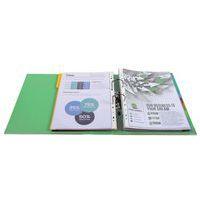 Lot de 10 Classeur à levier Prem'Touch - Dos 80mm - A4 maxi Vert thumbnail image 2