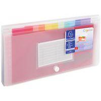 Lot de 5 Trieur midi 7 compartiments en polypropylène Crystal - 14x26cm - Image 2