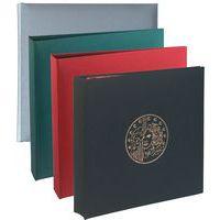 Classeur numismatique + 5 feuilles plastique 245x25cm bordeaux - Image 2