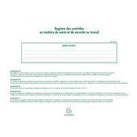Lot de 5 Registre des contrôles de santé et de sécurité au travail - 20 pages thumbnail image 4