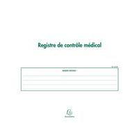 Lot de 5 Registre de Contrôle médical - folioté - 60 pages - Image 2