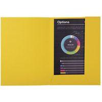 Lot de 5 paquets de 50 chemisess 2 rabats ROCK''S 210 - 24x32cm citron thumbnail image 2