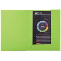 Lot de 5 paquets de 50 chemisess 2 rabats ROCK''S 210 - 24x32cm vert thumbnail image 2