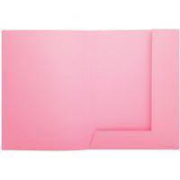 Lot de 5 paquets de 50 chemisess 2 rabats SUPER 210 - 24x32cm - rose thumbnail image 2