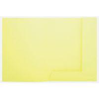 Lot de 5 paquets de 50 chemisess 2 rabats SUPER 210 - 24x32cm - canari thumbnail image 2