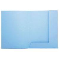 Lot de 5 paquets de 50 chemisess 2 rabats SUPER 210 - 24x32cm - bleu - Image 3