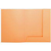 Lot de 5 paquets de 50 chemisess 2 rabats SUPER 210 - 24x32cm - orange thumbnail image 3