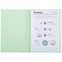 Lot de 10 paquets de 100 sous-chemisess SUPER 60 - 22x31cm vert - Image 2