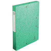 Lot de 10 Bte de class. Cartobox Dos 40mm cte lustrée A4 vert thumbnail image 2