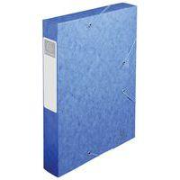 Lot de 10 Bte de class. Cartobox Dos 60mm cte lustrée A4 bleu thumbnail image 2