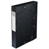 Lot de 10 Bte de class. Cartobox Dos 60mm cte lustrée A4 noir thumbnail image 2