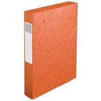 Lot de 10 Bte de class. Cartobox Dos 60mm cte lustrée A4 orange - Image 2