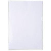 Etui carton de 100 poch. coin pvc lisse hr 13/100e A4 - Image principale