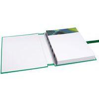 Lot de 10 chemises dos extensible avec rabat papier 24x32cm vert clair - Image 2