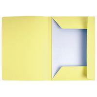 Lot de 5 paquets de 50 chem.  imprim. 3 rabats Super 210 Couleur jaune - Image 2