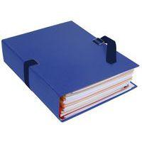 Lot de 25 chem. dos extens. pap. toilé 24x32cm filmée par 5 bleu foncé - Image 3