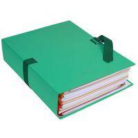 Lot de 25 chem. dos extens. pap. toilé 24x32cm filmée par 5 vert clair - Image 3