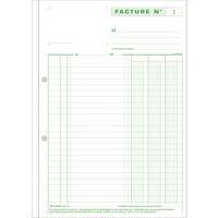 Lot de 5 Manifold Factures 29,7x21cm 50 feuillets tripli autocopiants thumbnail image 4