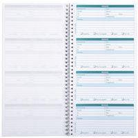 Lot de 5 Carnet spiralé- Messages téléphones - 50 feuilles dupli autocopiantes - Image 3