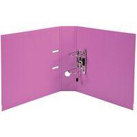 Lot de 10 Class. Prem'Touch int. et ext. en PP Dos 80mm A4 maxi Rose - Image 3