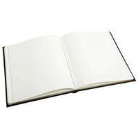 Lot de 2 livres d'or + titre 100 pages blanches 27x22cm vertical noir - Image 4