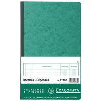 Lot de 5 Piqûre 32x19,5cm recettes-dépenses 80 pages - Image 2