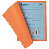 Lot de 5 paquets 100 chemisess SUPER 210 - 24x32cm - orange - Image 4