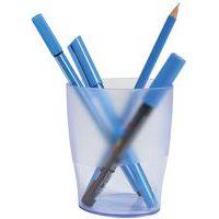 Lot de 10 Pot à crayons Ecopen bleu glacé translucide thumbnail image 3